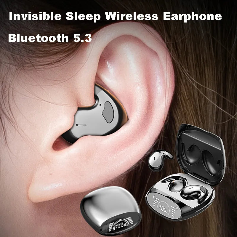 Sleep Invisible Earbuds Tiny Mini Headphones