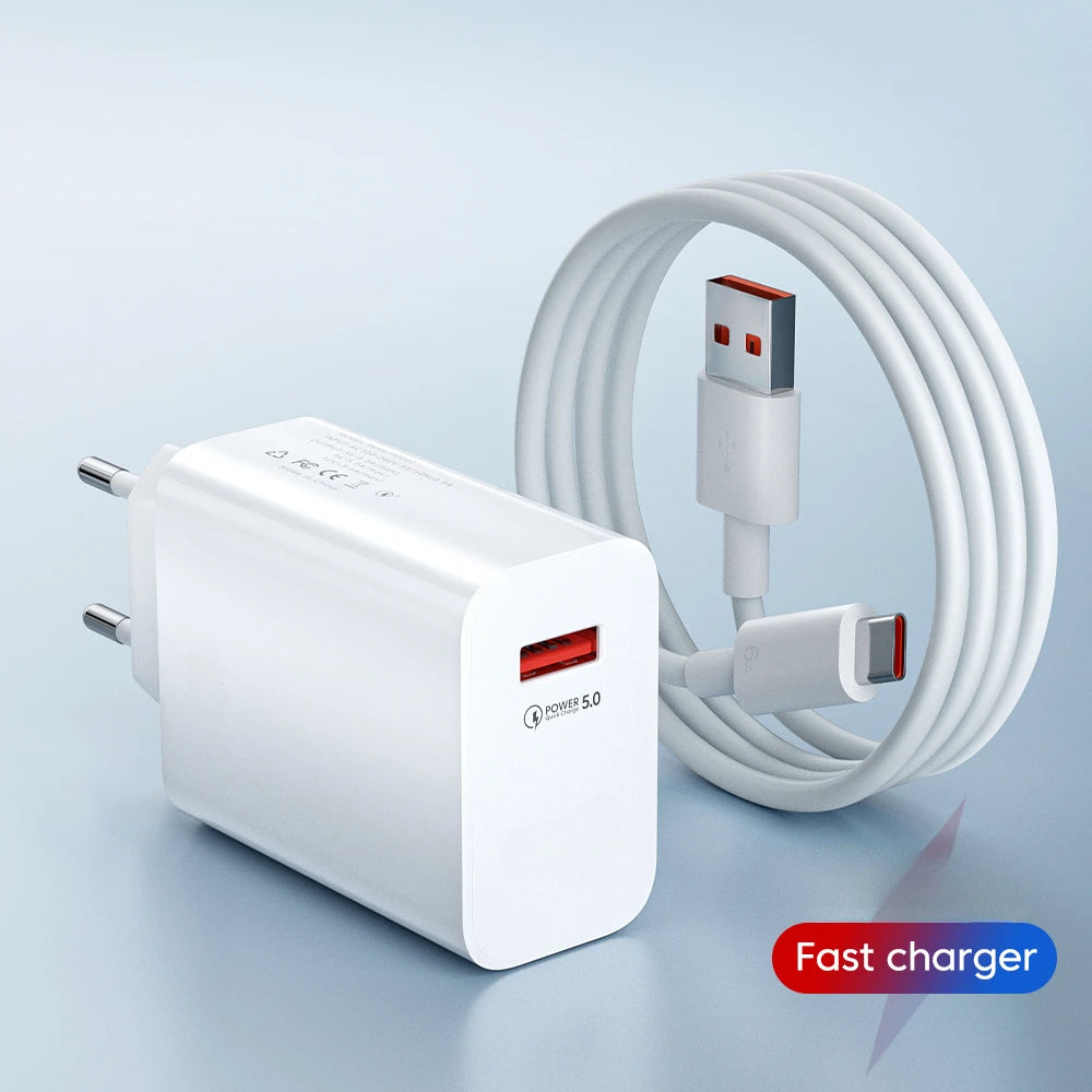 USB Charger Fast Charging QC3.0 Type C