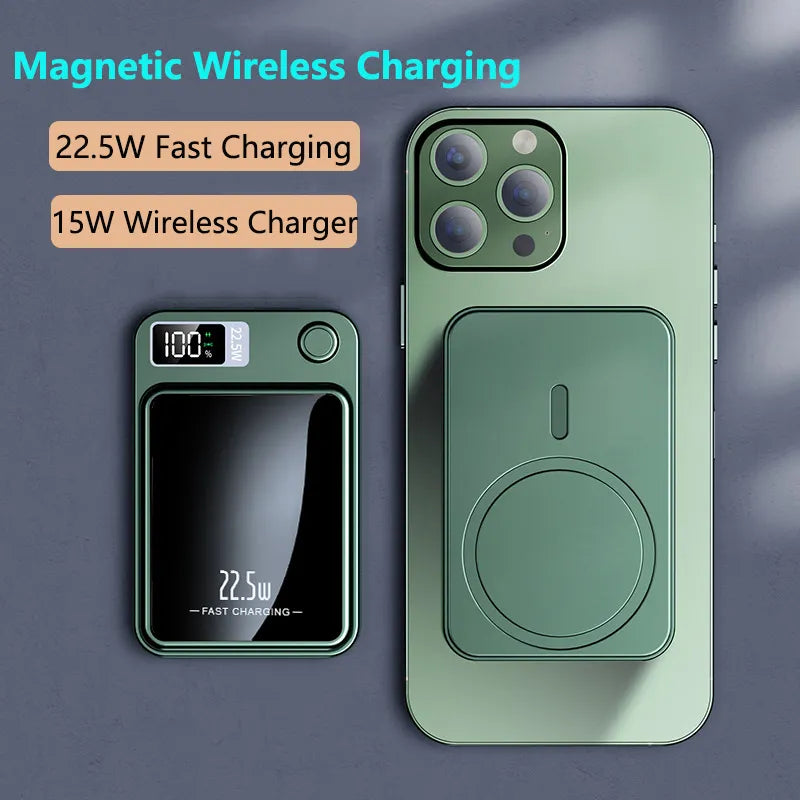 20000mAh Magnetic Qi Wireless Charger Power Bank